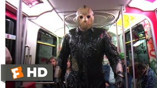 Friday the 13th Jason Takes Manhattan 1989  Subway Chase Scene 810  Movieclips [upl. by Namsu83]