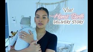 My Home Birth vbac Delivery  drug free [upl. by Sherri146]