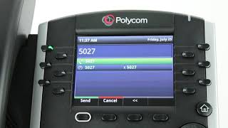 Polycom VVX 400  3 Way Conference Call [upl. by Imac811]