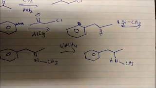 Synthesis of Methamphetamine [upl. by Whittaker357]