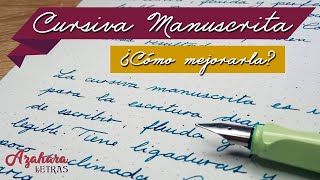 ✍️ 5 Pasos para Mejorar la Cursiva Manuscrita [upl. by Gage73]