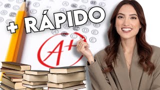 CÓMO HACER LAS TAREAS MÁS RÁPIDO Y MEJOR  Técnicas de estudio [upl. by Yrtnahc]