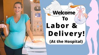 Hospital Tour  WELCOME to Labor and Delivery [upl. by Nymzaj]