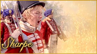 Young Boy Leads The British Into Battle  Sharpe [upl. by Blackmun]