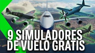 ✈️✈️9 SIMULADORES DE VUELO GRATIS✈️✈️ [upl. by Frankie]