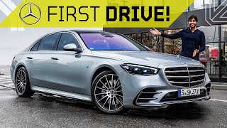 2021 Mercedes SClass First Drive Untouchable Tech King [upl. by Marillin]