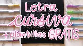 Letras en cursiva  plantillas GRATIS ✨ [upl. by Aeli]