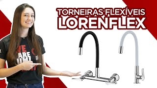 Lorenflex A torneira gourmet flexível da Lorenzetti [upl. by Einnal]