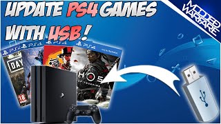 Installing Any PS4 Game Update Offline via USB [upl. by Orlando730]