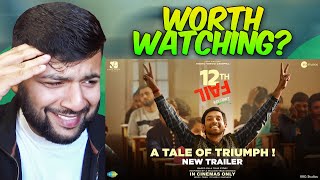 Pakistani Reacts to 12th FAIL OFFICIAL TRAILER  Vikrant Massey [upl. by Hsihsa]