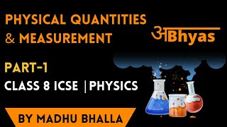 Physical Quantities and Measurement Class 8 ICSE  CONCISE Selina PHYSICS [upl. by Aivartal]