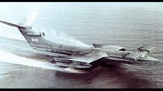 Caspian Sea Monster KM Ekranoplan HD2014 [upl. by Kriste]