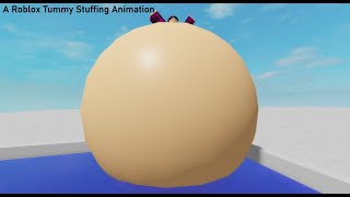 The Inflation pool Roblox tummy stuffing [upl. by Dolf]