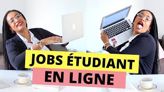 5 idées de JOBS ÉTUDIANT à faire EN LIGNE [upl. by Nitsir]