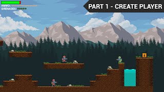 PyGame Scrolling Shooter Game Beginner Tutorial in Python  PART 1  Creating the Player [upl. by Inalaehak]