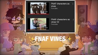 Past Michael And His Class React To “FNAF Characters As Vines”  original [upl. by Bartholomeo]