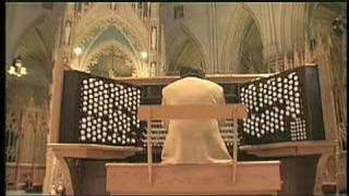 Widor Toccata at Cathedral Basilica in Newark [upl. by Naffets]