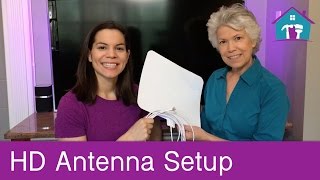 How to Install an HDTV Antenna [upl. by Araminta152]