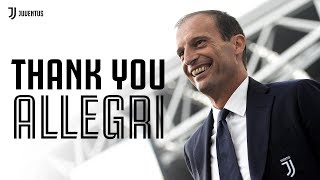 Thank you for everything Massimiliano Allegri [upl. by Skipton770]