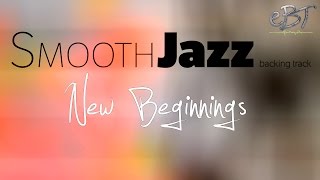 Smooth Jazz Backing Track in A Major  60 bpm [upl. by Enialahs]