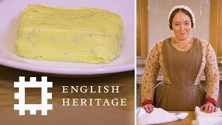 How to Make Butter – The Victorian Way [upl. by Erik265]