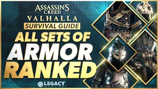 Every Armor Set Ranked  Assassins Creed Valhalla Survival Guide [upl. by Lion]