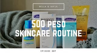 500 Pesos Skincare Routine  Dry amp Oily Skin Philippines [upl. by Yanej368]