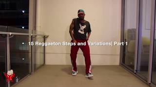 15 Reggaeton Steps and Variations Part 1 [upl. by Derron97]