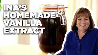 How to Make Inas Homemade Vanilla Extract  Barefoot Contessa Cook Like a Pro  Food Network [upl. by Jezrdna854]