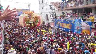 Carnival in Las Tablas Panama  Day 1 Parades with Calle Abajo amp Calle Arriba [upl. by Dillie]