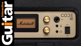 Marshall Code 50 Guitar Amplifier Review [upl. by Asserak]