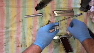 Disassemble Coonan 357 Magnum Automatic Model 1911 [upl. by Bergess]