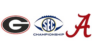 2023 SEC Championship 1 Georgia vs 8 Alabama Highlights [upl. by Eissel]