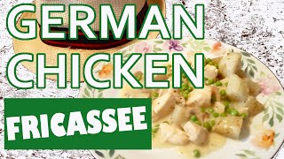 German Chicken Fricassee Recipe Hühnerfrikassee HOW TO MAKE THE TASTIEST GERMAN CHICKEN FRICASSEE [upl. by Odlavu484]