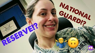 National Guard v the Reserve whats the difference [upl. by Eudoca580]