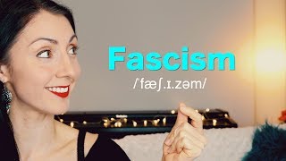 FASCISM  How To Pronounce  British English Pronunciation [upl. by Mordecai]