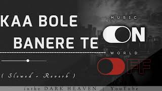 Kaa bole banere te  Slowed  Reverb  trending viral song [upl. by Laureen654]