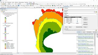 Reclassifying Raster Image in ArcGIS  Replace Raster Value in ArcMap [upl. by Artemed]