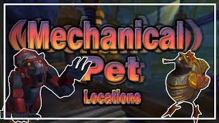 All Mechanical Pet Taming Locations│World of Warcraft [upl. by Sibylle]