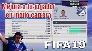 Como mejorar rápidamente a tu jugador en modo Carrera en FIFA 19 [upl. by Tonye906]