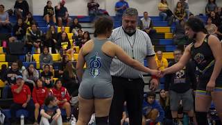 2020 Queen of the Mat  Girls Wrestling Tournament Highlights1252020 [upl. by Catie]