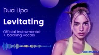 Dua Lipa  Levitating Official Instrumental with backing vocals [upl. by Sally]