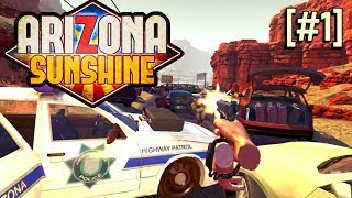 Arizona Sunshine Episode 1 Bridge VR gameplay no commentary [upl. by Oakleil842]