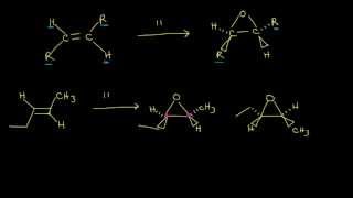 Preparation of epoxides Stereochemistry  Organic chemistry  Khan Academy [upl. by Gnel339]