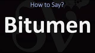 How to Pronounce Bitumen CORRECTLY [upl. by Ianteen]