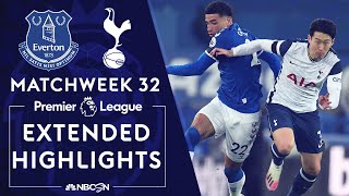 Everton v Tottenham  PREMIER LEAGUE HIGHLIGHTS  4162021  NBC Sports [upl. by Ahasuerus]