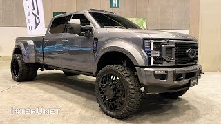 Super Duty Ford F450 Platinum 2021 Custom 4x4 Truck [upl. by Uol]