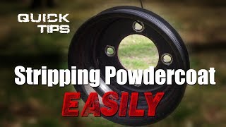 The Easiest Way To Remove Powder Coat [upl. by Ettezyl210]