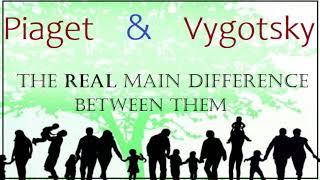 Piaget amp Vygotsky the foundational difference between them [upl. by Muhammad555]