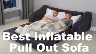 Inflatable Sofa Bed Review Best Blow Up Couch Bed [upl. by Nylarak386]